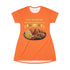 CHICKEN FRENCH FRIES COLESLAW T-SHIRT DRESS