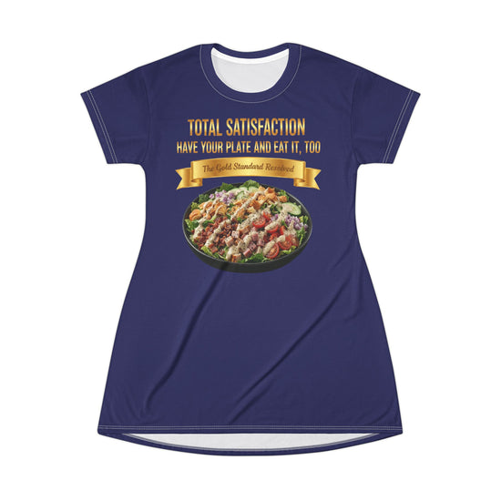 LOADED SALAD WITH ALL THE TOPPINGS T-SHIRT DRESS