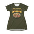 LOADED SALAD WITH ALL THE TOPPINGS T-SHIRT DRESS