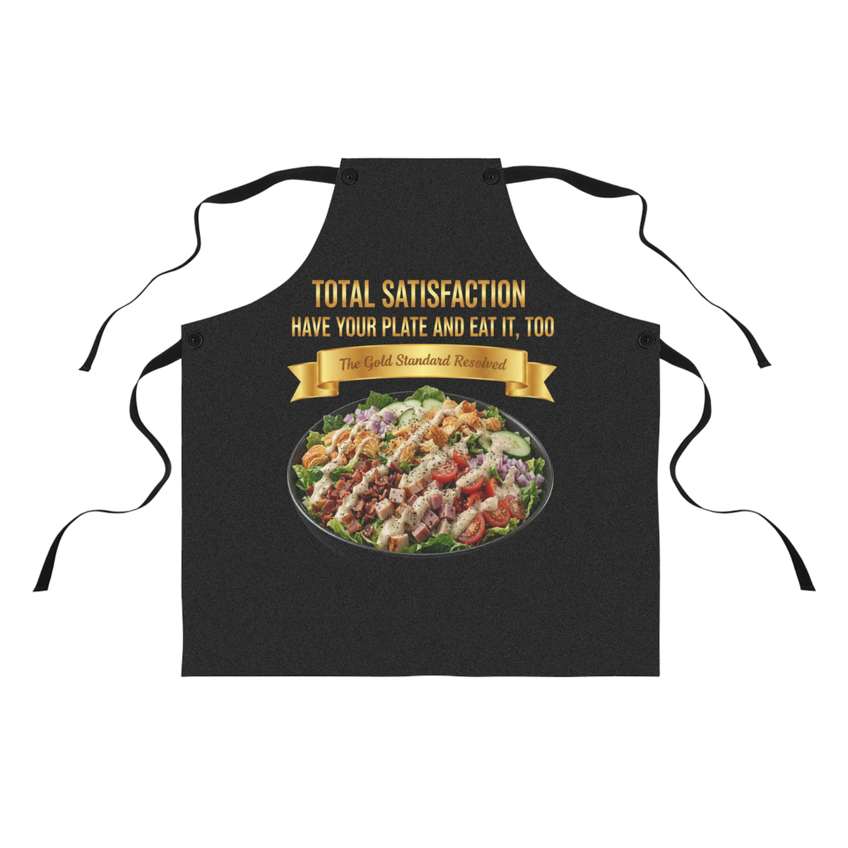 LOADED SALAD WITH ALL THE TOPPINGS APRON