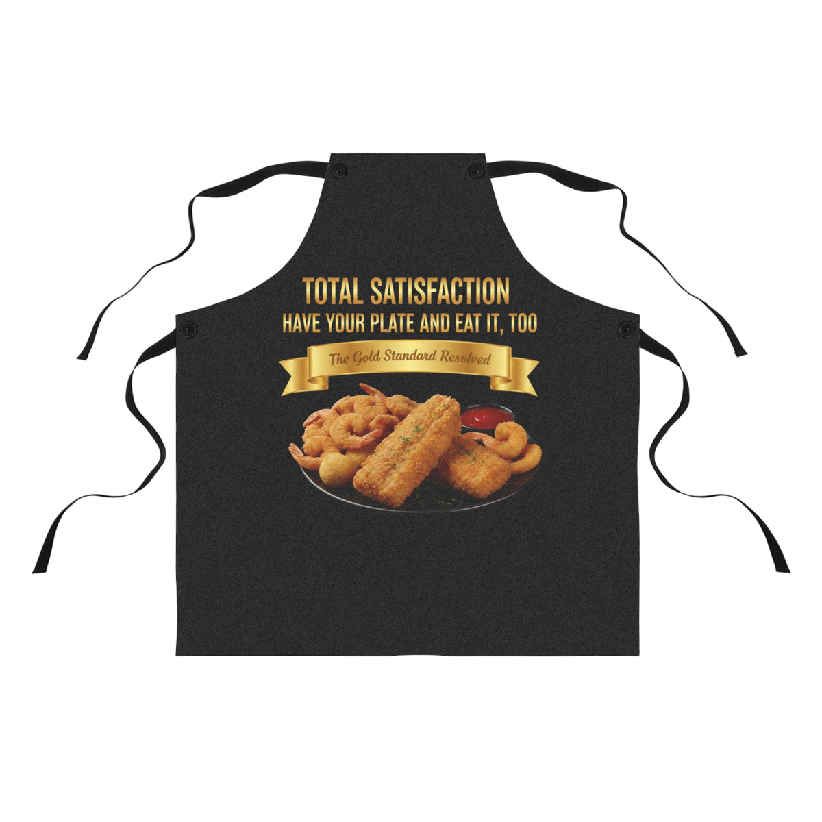 FISH SHRIMP & COCKTAIL SAUCE APRON