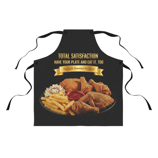 CHICKEN FRENCH FRIES COLESLAW APRON