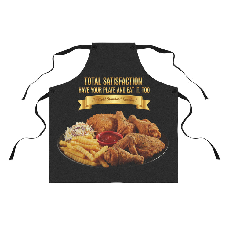 CHICKEN FRENCH FRIES COLESLAW APRON