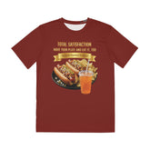 TWO GRILLED HOT DOGS WITH CHILI RELISH AND ONIONS T-SHIRT