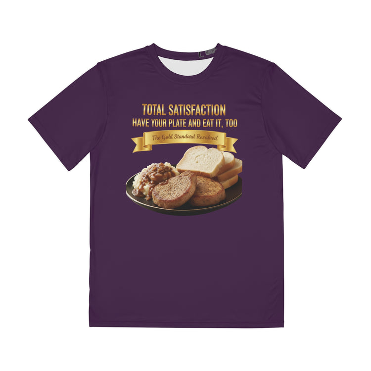 TWO BIG PORK CHOPS MASHED POTATOES GRAVY AND ONIONS T-SHIRT