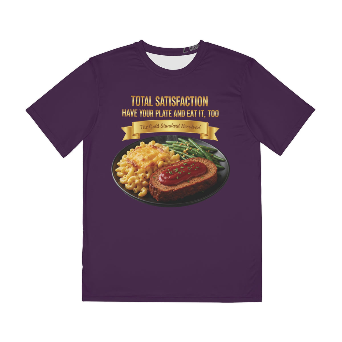 MEATLOAF MACARONI CHEESE AND STRING BEANS T-SHIRT