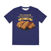 TWO PIECES OF FISH SHRIMP AND COCKTAIL SAUCE T-SHIRT