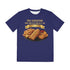 TWO PIECES OF FISH SHRIMP AND COCKTAIL SAUCE T-SHIRT