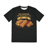 TWO PIECES OF FISH SHRIMP AND COCKTAIL SAUCE T-SHIRT