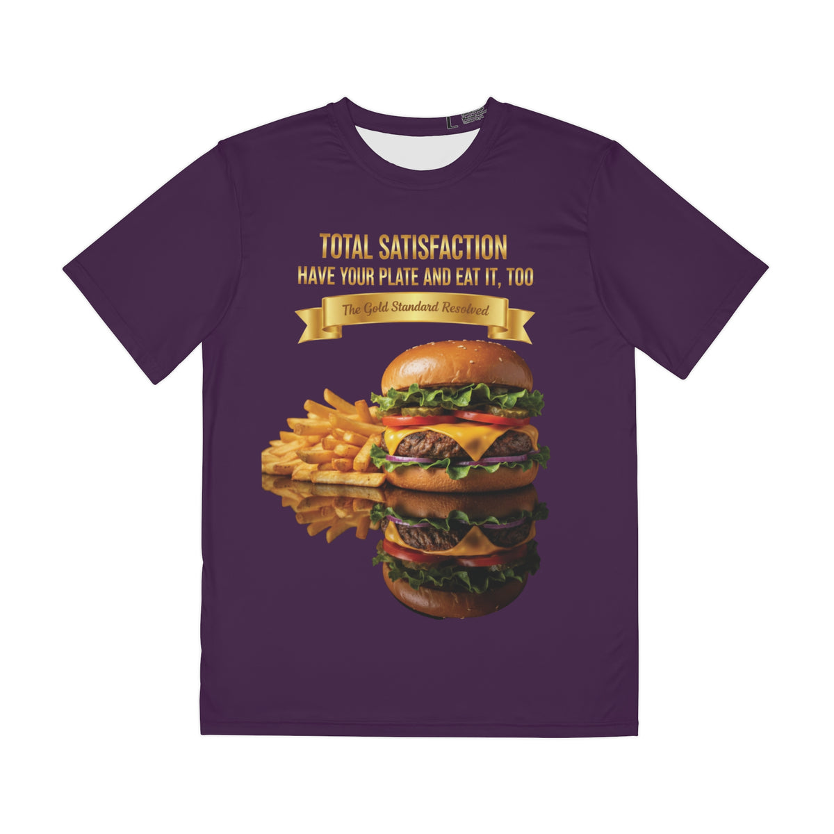 CHEESEBURGER AND FRENCH FRIES T-SHIRT