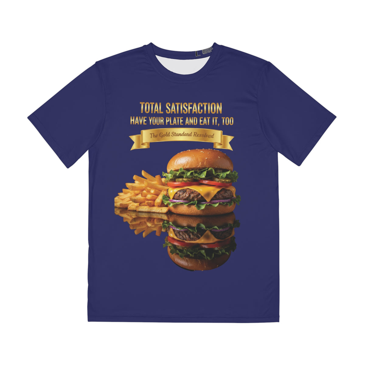 CHEESEBURGER AND FRENCH FRIES  T-SHIRT
