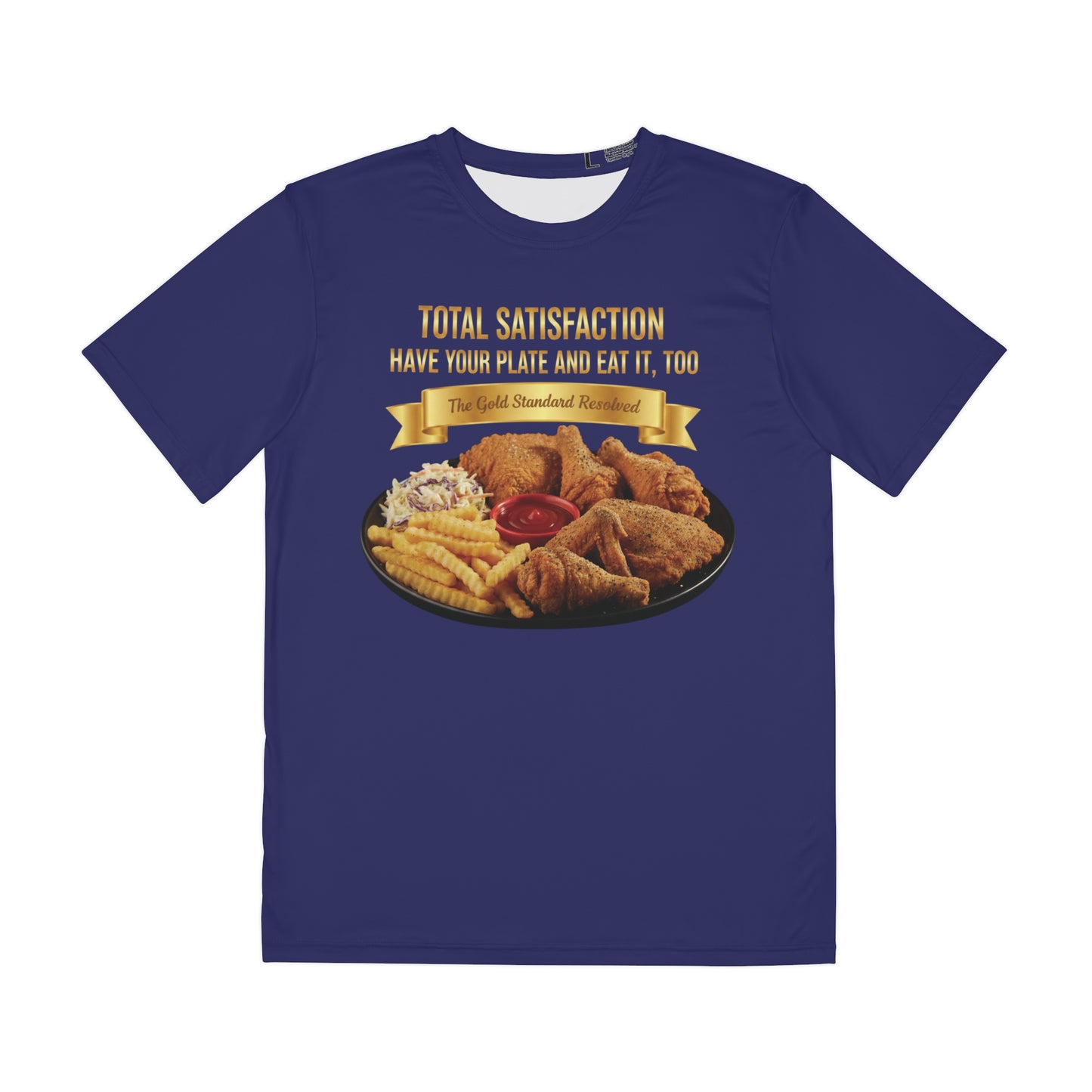 FRIED CHICKEN FRENCH FRIES COLESLAW KETCHUP T-SHIRT
