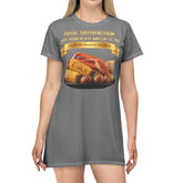 KING CRAB LEGS CORN ON COB & BOILED POTATOES T-SHIRT DRESS