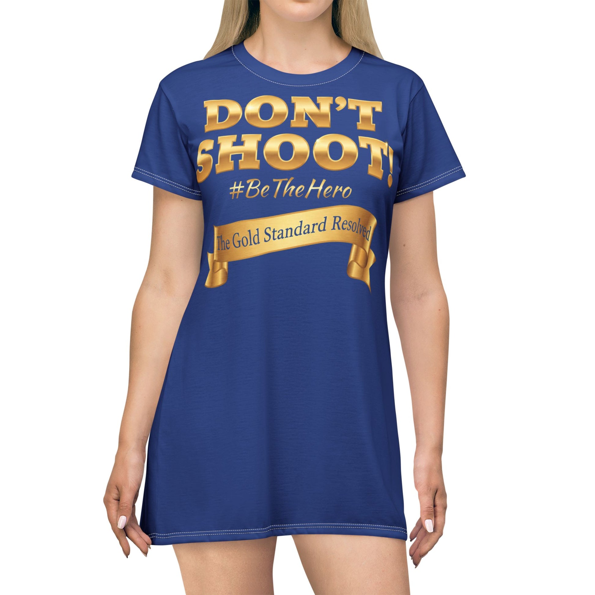 DON'T SHOOT T-Shirt Dress