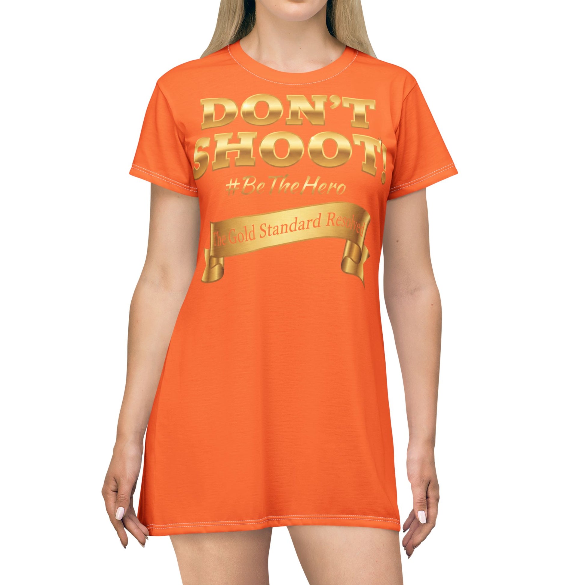 DON'T SHOOT T-Shirt Dress