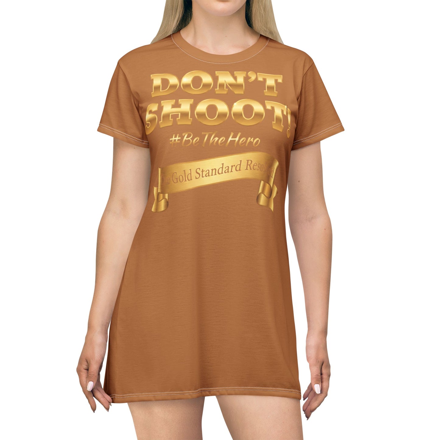 DON'T SHOOT T-Shirt Dress