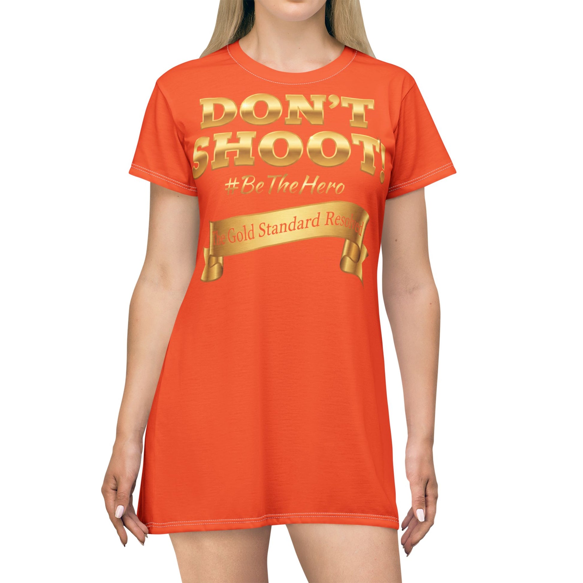 DON'T SHOOT T-Shirt Dress