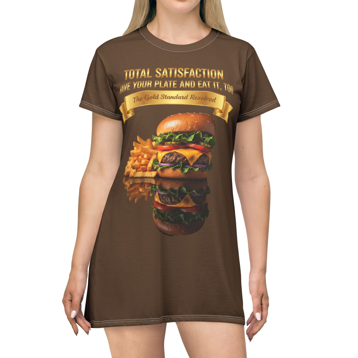 FOOD FASHION T-SHIRT DRESS