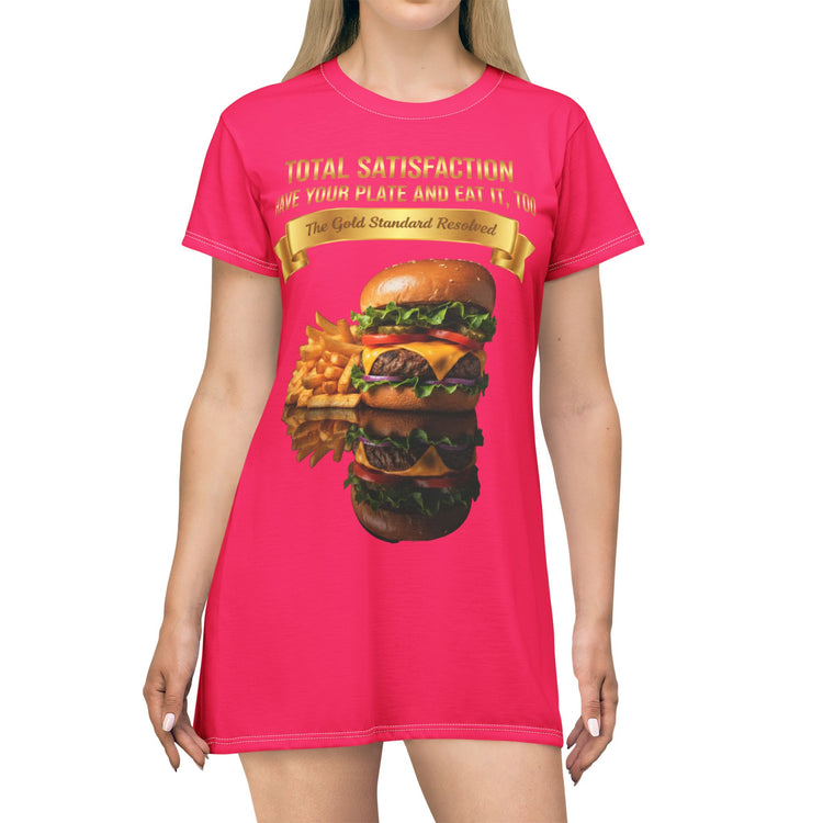 FOOD FASHION T-SHIRT DRESS