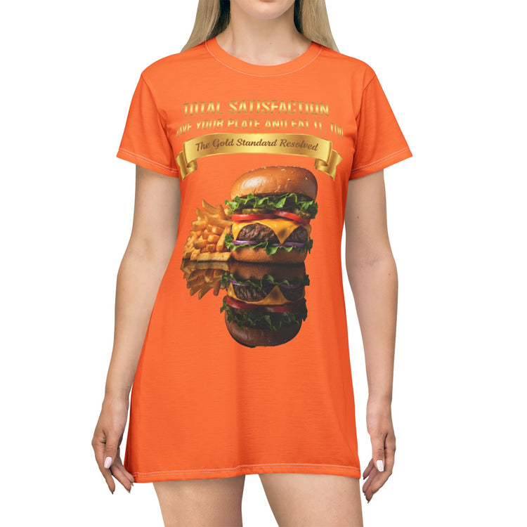 FOOD FASHION T-SHIRT DRESS