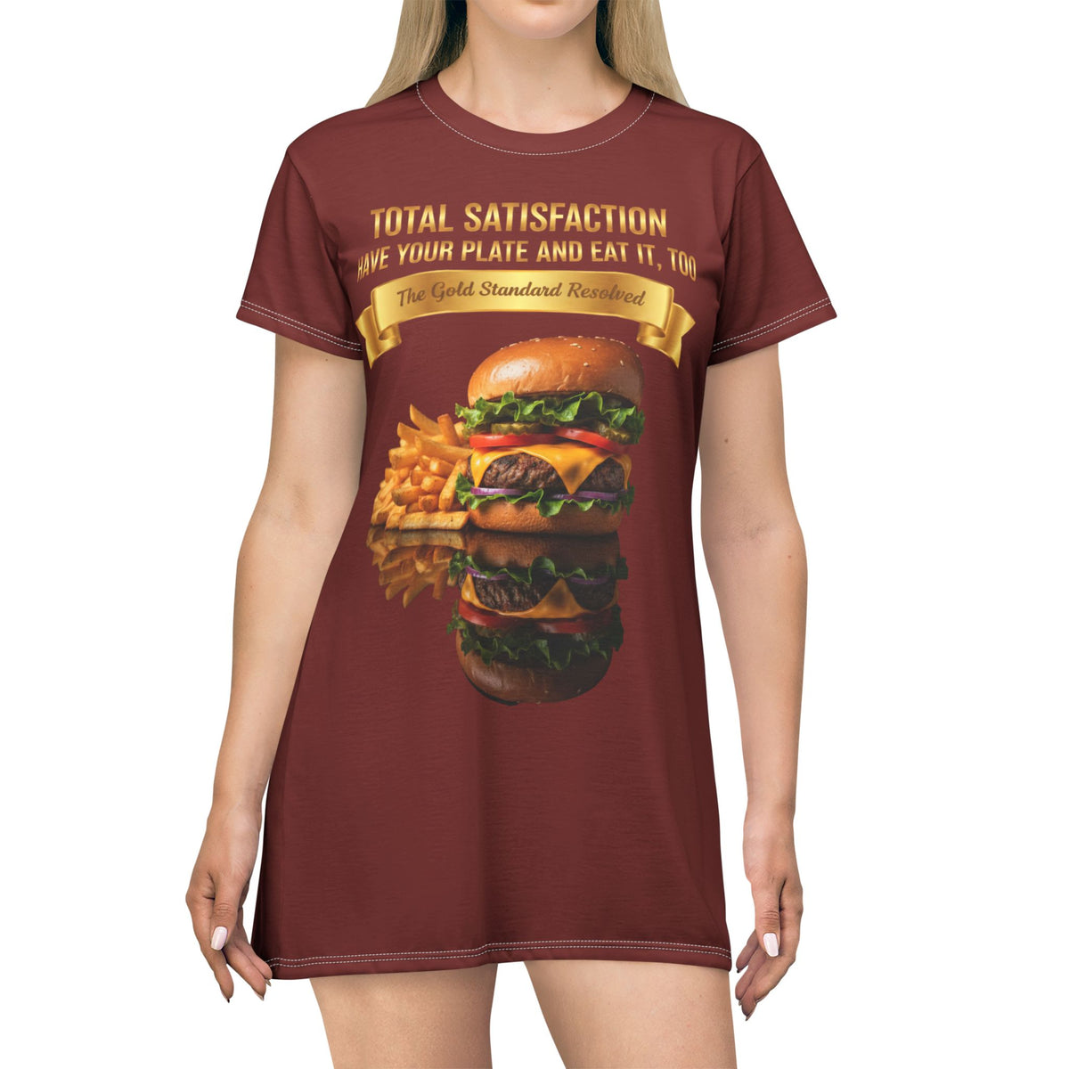 FOOD FASHION T-SHIRT DRESS
