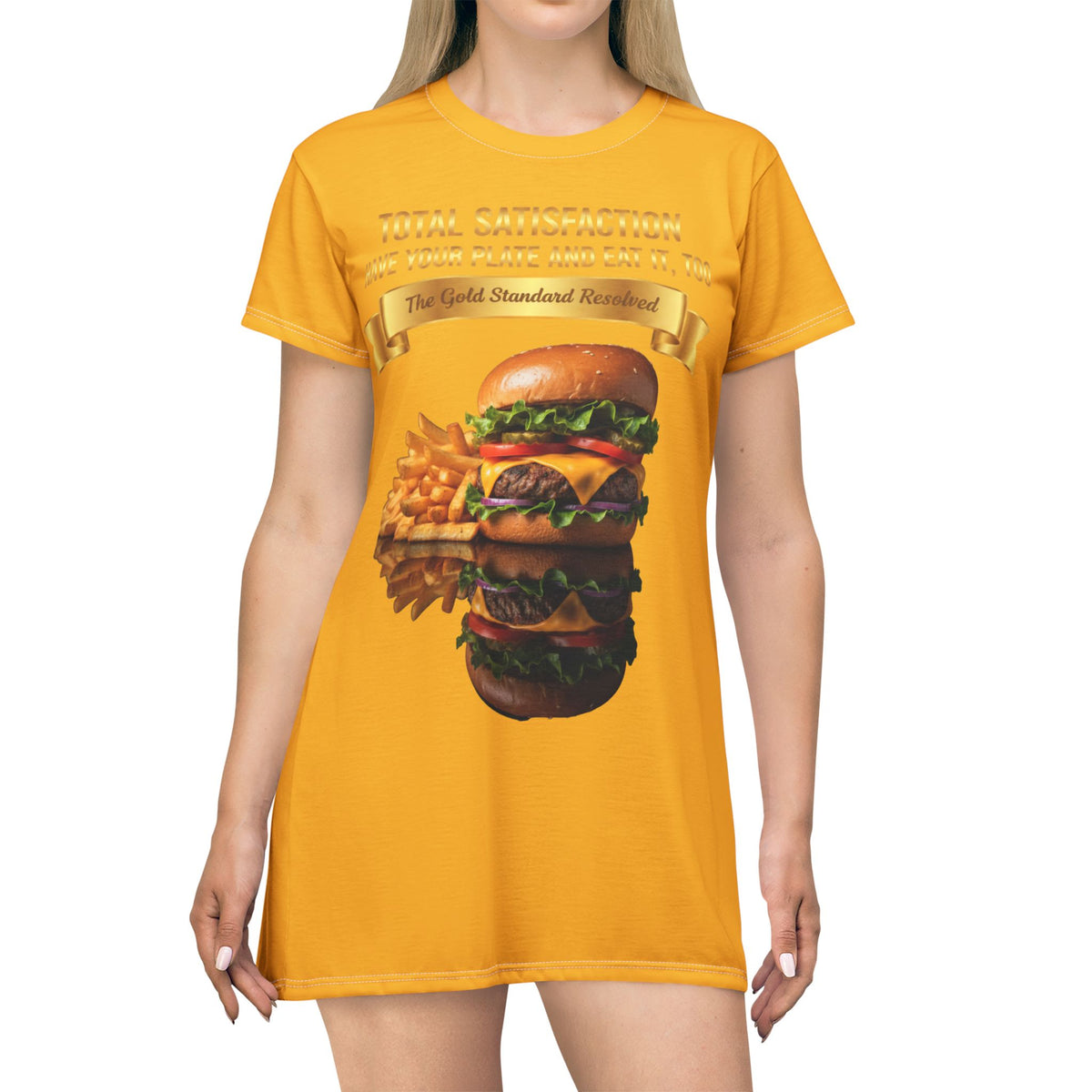 FOOD FASHION T-SHIRT DRESS