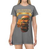 CHEESEBURGER AND FRENCH FRIES T-SHIRT DRESS