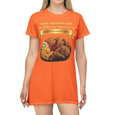 CHICKEN FRENCH FRIES COLESLAW T-SHIRT DRESS