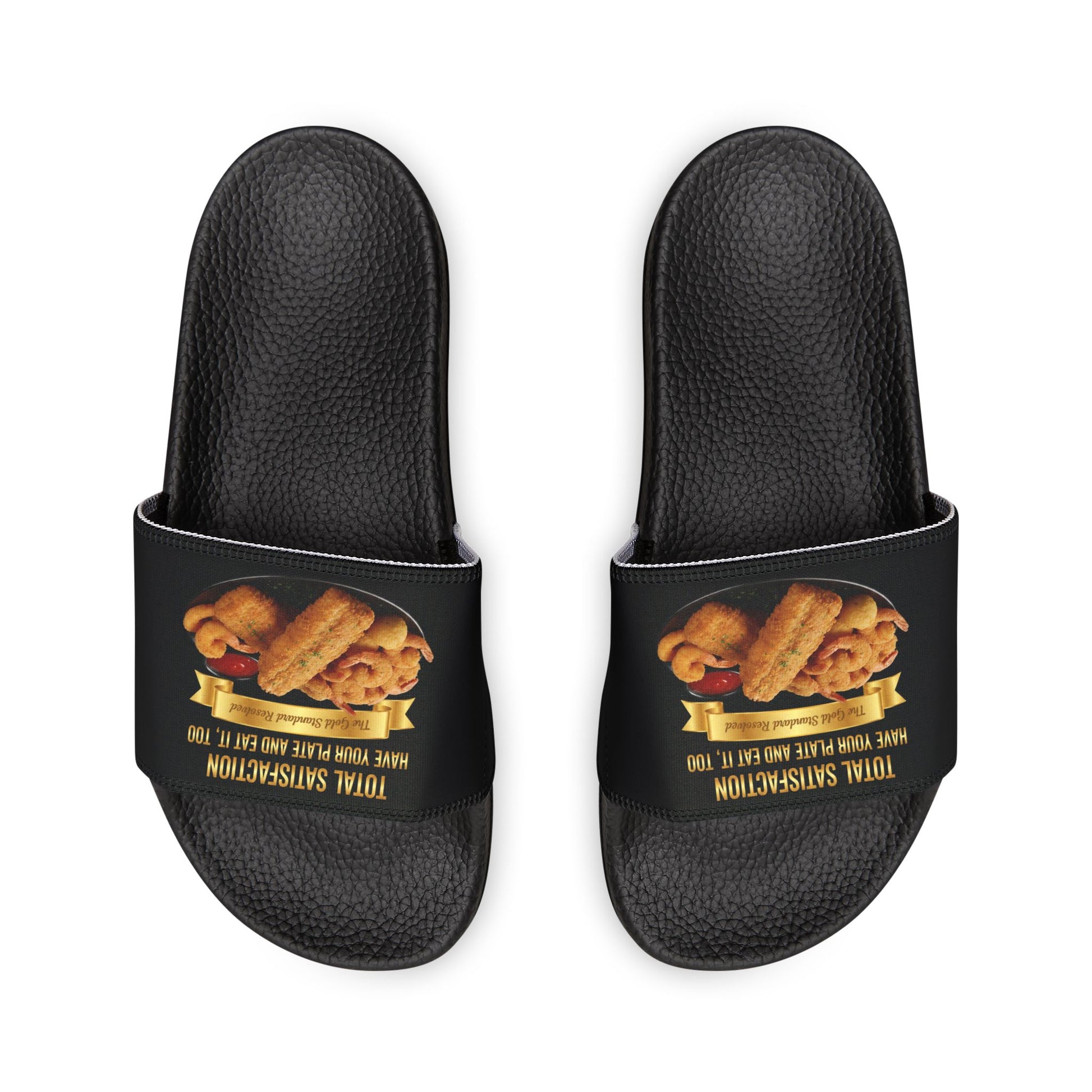 FISH SHRIMP AND COCKTAIL SAUCE SANDALS