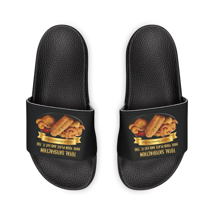 FISH SHRIMP AND COCKTAIL SAUCE SANDALS