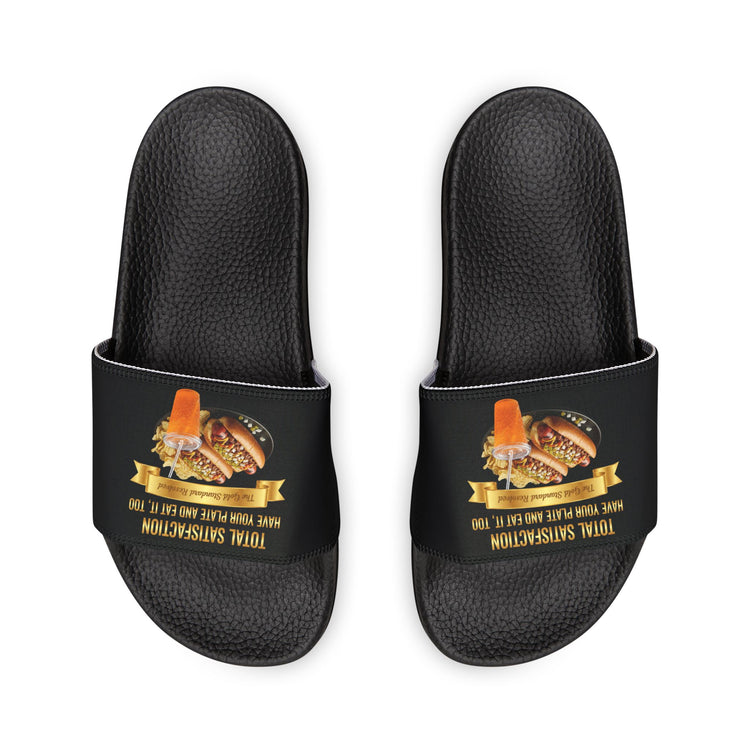  TWO GRILLED HOT DOGS CHILI RELISH AND ONIONS SANDALS