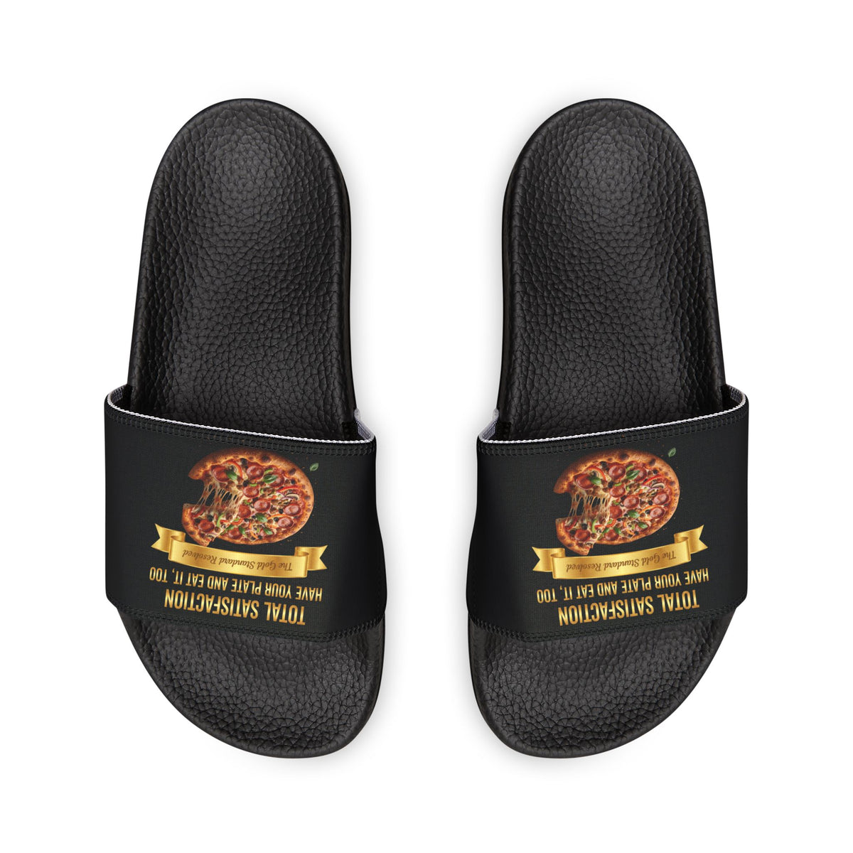 CHEESE PIZZA WITH TOPPINGS SANDALS