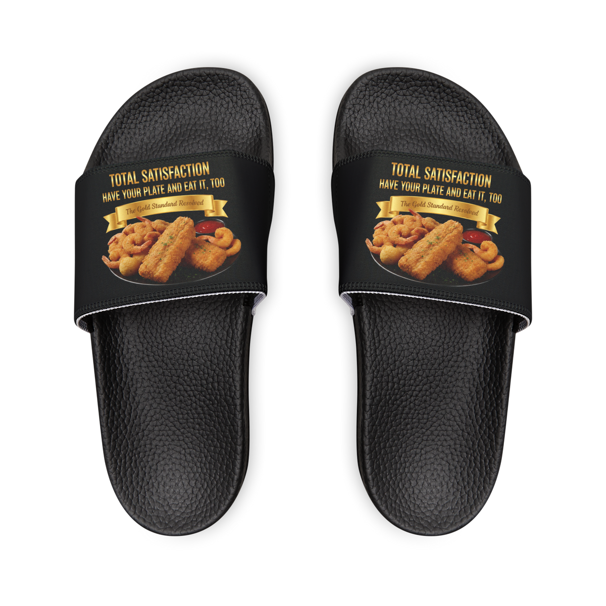 FISH SHRIMP AND COCKTAIL SAUCE SANDALS
