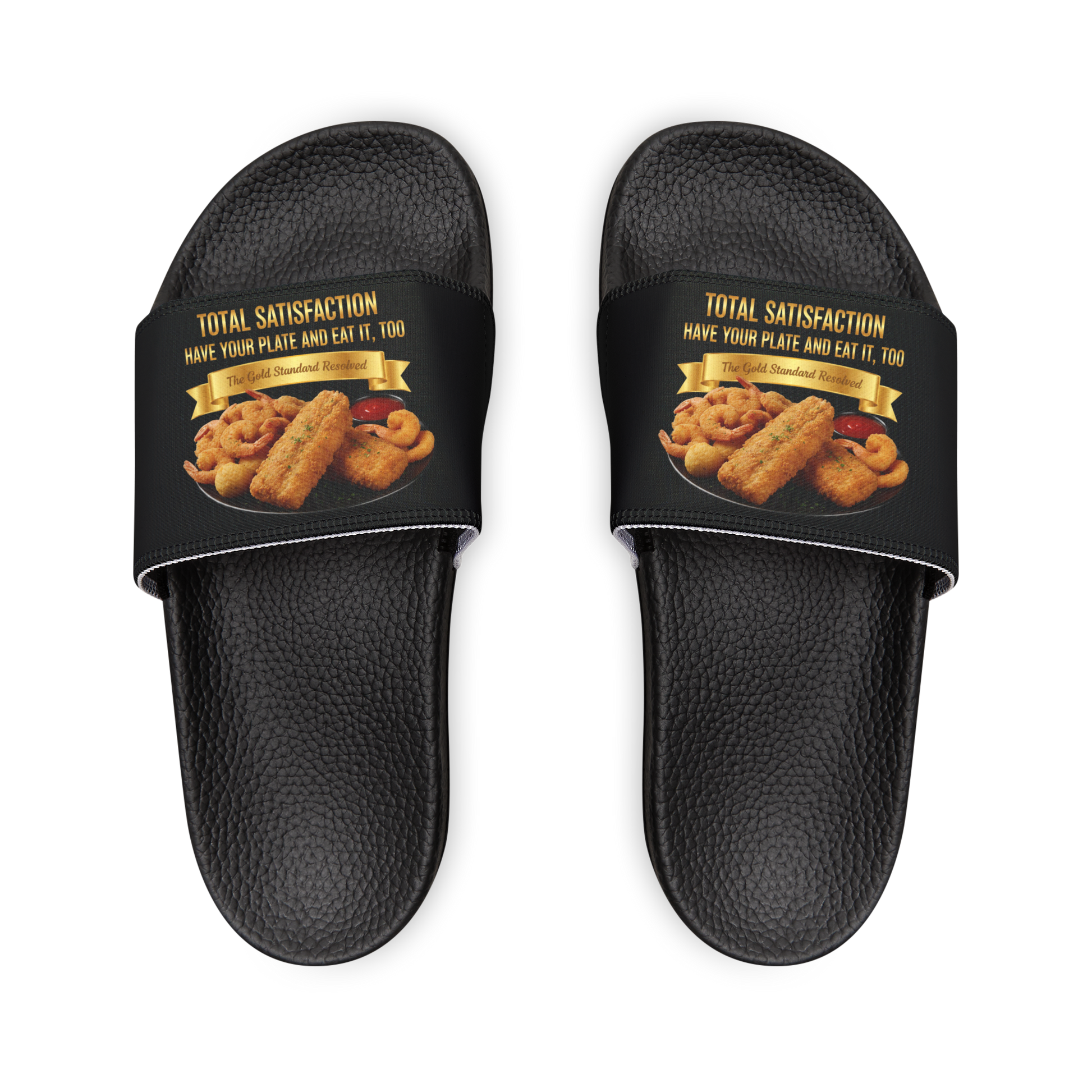 FISH SHRIMP AND COCKTAIL SAUCE SANDALS
