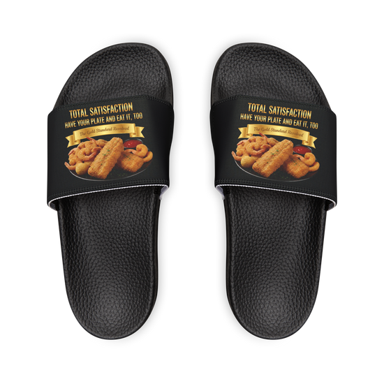 FISH SHRIMP AND COCKTAIL SAUCE SANDALS