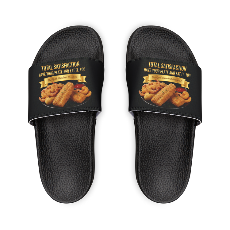 FISH SHRIMP AND COCKTAIL SAUCE SANDALS
