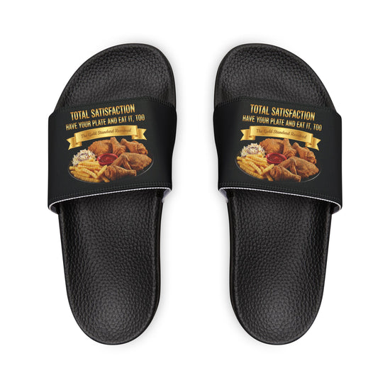 LASAGNA SALAD RANCH DRESSING AND GARLIC BREAD SANDALS