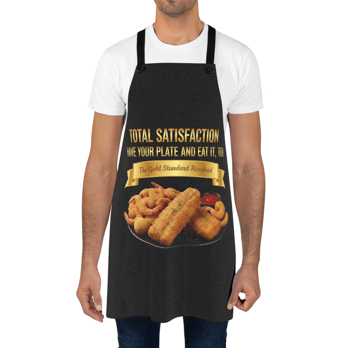 FISH SHRIMP & COCKTAIL SAUCE APRON