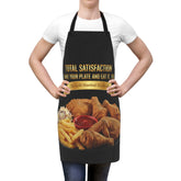 CHICKEN FRENCH FRIES COLESLAW APRON