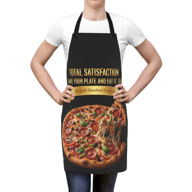 CHEESE PIZZA WITH TOPPINGS APRON
