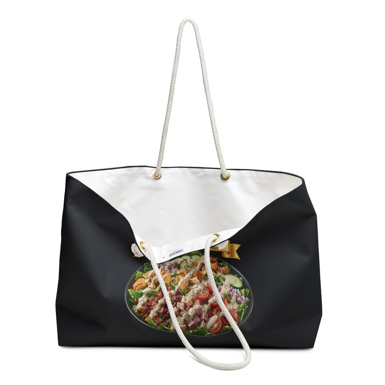 LOADED SALAD WITH ALL THE TOPPINGS WEEKENDER BAG