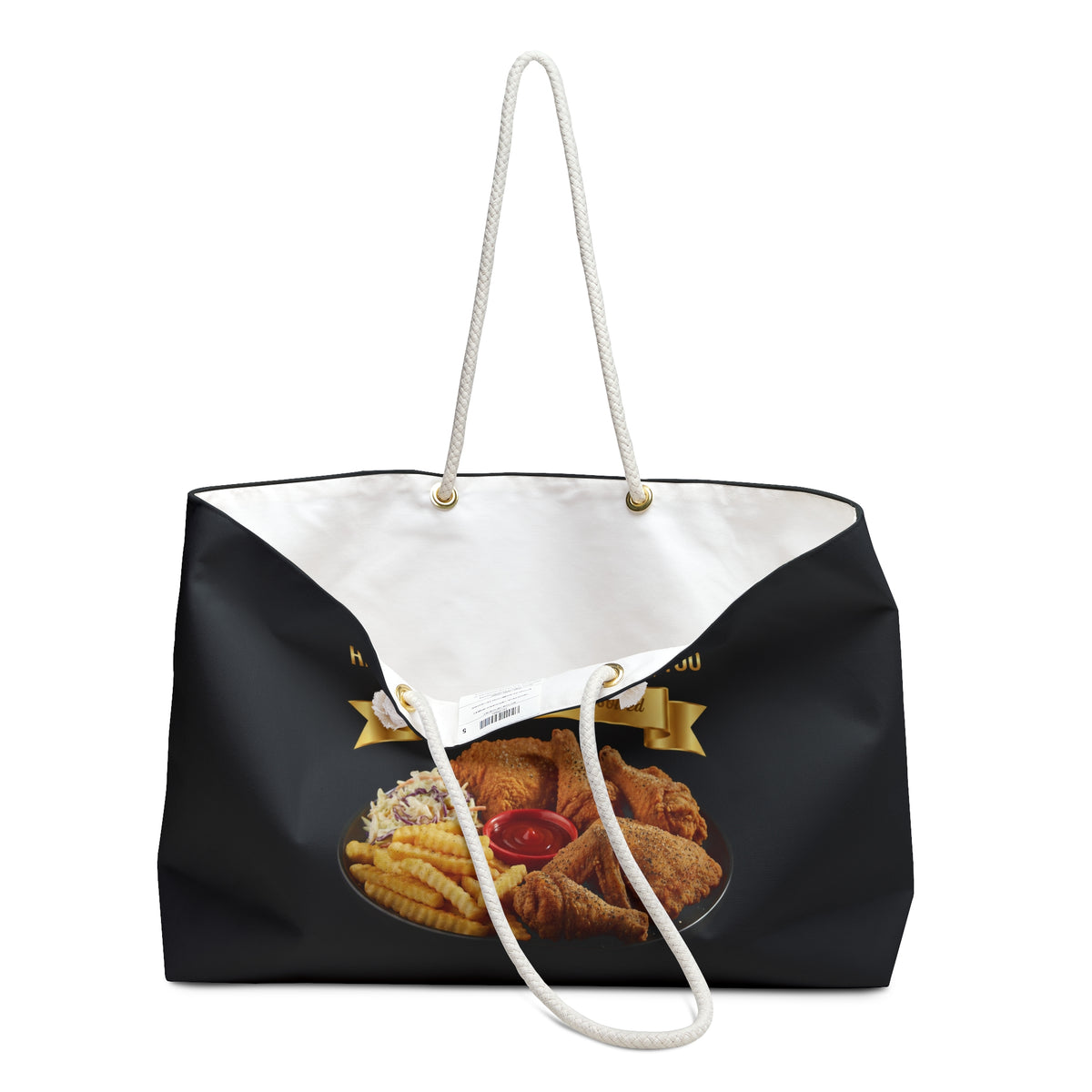  CHICKEN FRENCH FRIES COLESLAW WEEKENDER BAG