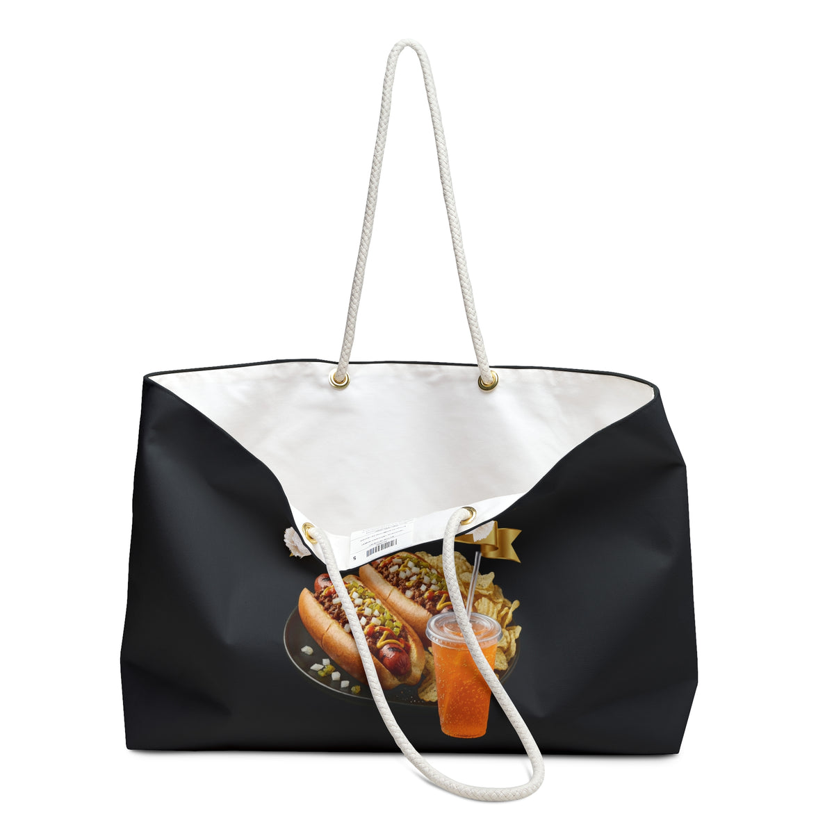  GRILLED HOT DOGS WITH CHILI RELISH & ONIONS WEEKENDER BAG