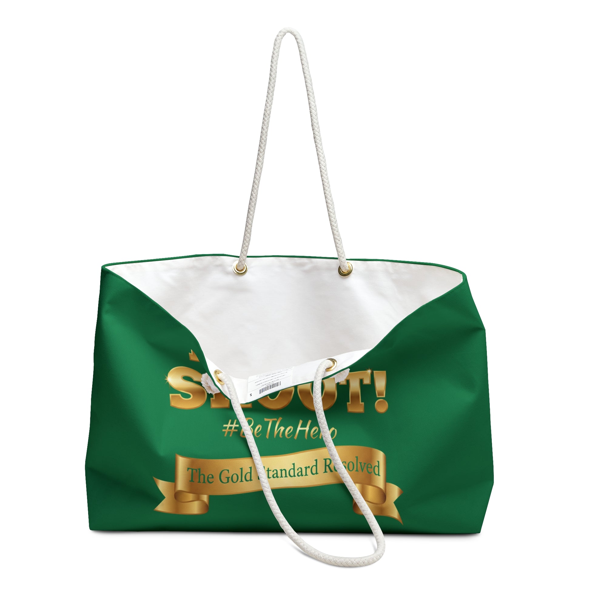  DON'T SHOOT Weekender Bag