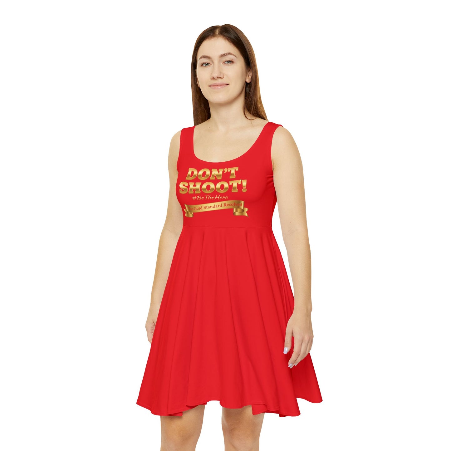 DON'T SHOOT Skater Dress